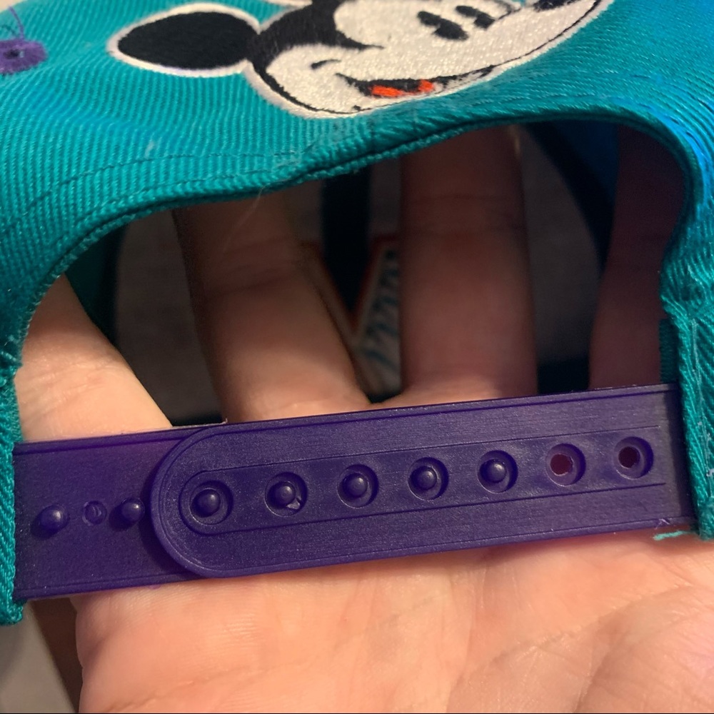 VTG Disney Mickey Mouse Big M Spellout Snapback - Picture 6 of 8